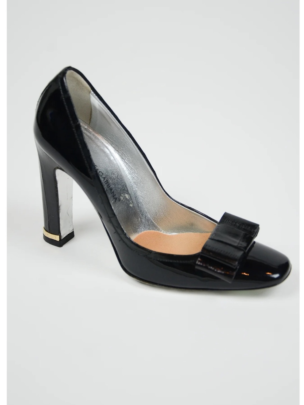 Vintage DOLCE & GABBANA Navy& Light Blue Elegant Pumps